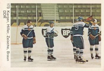1970-71 Cumulus Mastar-Serien (Swedish) #173 Reinhard Karger /  Bernt Hiller / Joachim Ziesche / Frank Braun Front