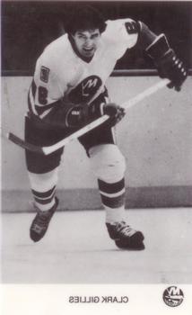 1979-80 New York Islanders Transparencies #NNO Clark Gillies Back
