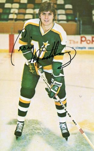 1980-81 Minnesota North Stars Postcards #NNO Craig Hartsburg Front