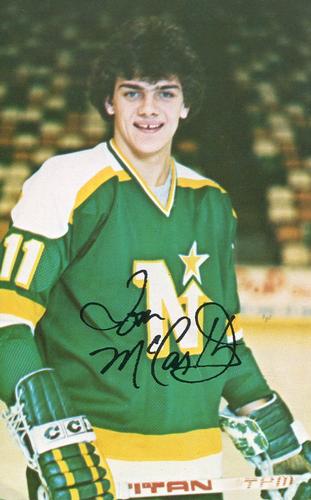 1980-81 Minnesota North Stars Postcards #NNO Tom McCarthy Front