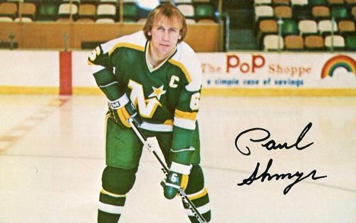 1980-81 Minnesota North Stars Postcards #NNO Paul Shmyr Front