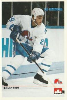 1990-91 Quebec Nordiques #NNO Steven Finn Front