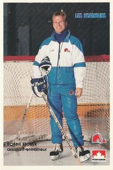 1990-91 Quebec Nordiques #NNO Robbie Ftorek Front