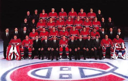 2003-04 Montreal Canadiens Special Events Cards #NNO Team Photo Front