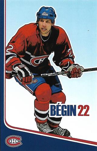 2006-07 Montreal Canadiens Postcards #NNO Steve Begin Front