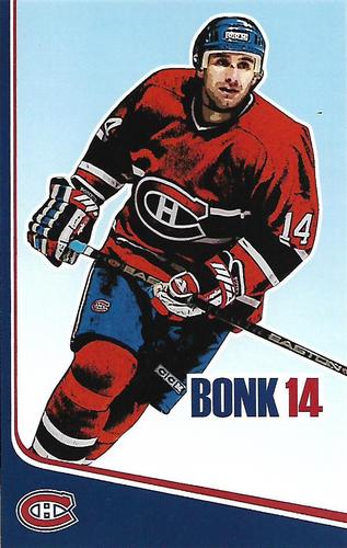 2006-07 Montreal Canadiens Postcards #NNO Radek Bonk Front