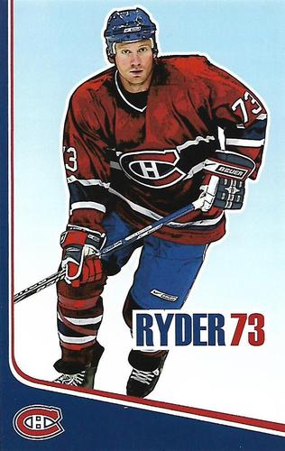2006-07 Montreal Canadiens Postcards #NNO Michael Ryder Front
