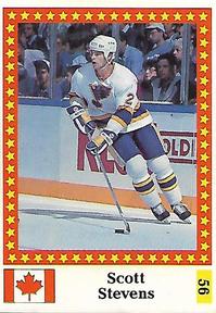 1991 Semic Hokej MS (Czechoslovakian) Stickers #56 Scott Stevens Front