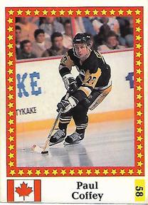 1991 Semic Hokej MS (Czechoslovakian) Stickers #58 Paul Coffey Front