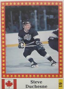 1991 Semic Hokej MS (Czechoslovakian) Stickers #61 Steve Duchesne Front