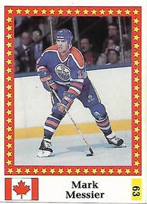 1991 Semic Hokej MS (Czechoslovakian) Stickers #63 Mark Messier Front