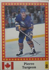 1991 Semic Hokej MS (Czechoslovakian) Stickers #66 Pierre Turgeon Front