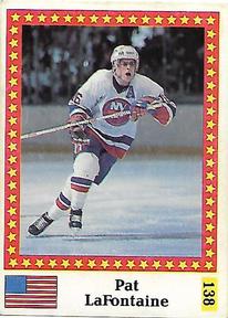 1991 Semic Hokej MS (Czechoslovakian) Stickers #138 Pat LaFontaine Front