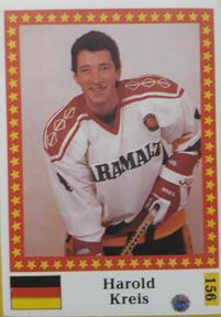 1991 Semic Hokej MS (Czechoslovakian) Stickers #156 Harold Kreis Front
