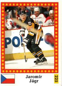 1991 Semic Hokej MS (Czechoslovakian) Stickers #225 Jaromir Jagr Front