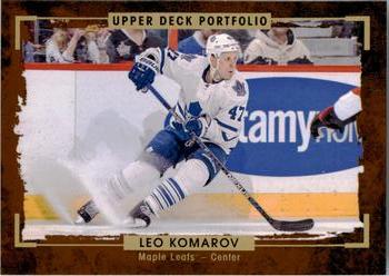 2015-16 Upper Deck Portfolio #3 Leo Komarov Front