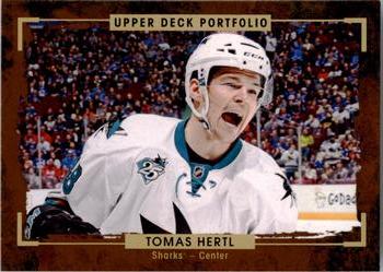 2015-16 Upper Deck Portfolio #14 Tomas Hertl Front