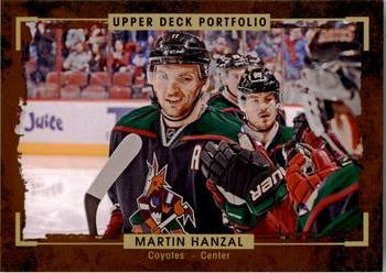 2015-16 Upper Deck Portfolio #81 Martin Hanzal Front