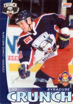 2000-01 Choice Syracuse Crunch (AHL) #8 Chris Nielsen Front
