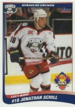 2001-02 Choice Syracuse Crunch (AHL) #23 Jonathan Schill Front