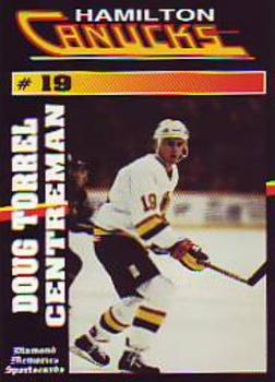 1992-93 Hamilton Canucks (AHL) #NNO Doug Torrel Front