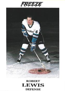 1992-93 Dallas Freeze (CHL) #NNO Robert Lewis Front