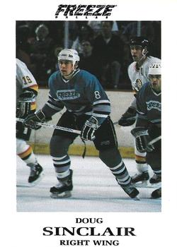 1992-93 Dallas Freeze (CHL) #NNO Doug Sinclair Front