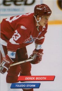 1992-93 Toledo Storm (ECHL) Series 2 #23 Derek Booth Front