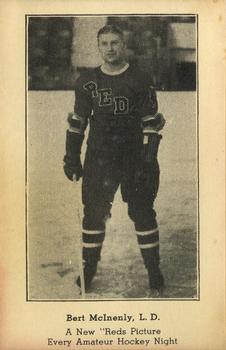 1936-37 Providence Reds (AHL) #NNO Bert McInenly Front