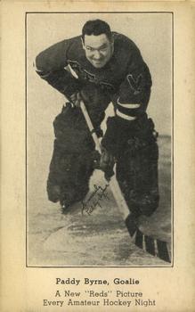 1936-37 Providence Reds (AHL) #NNO Paddy Byrne Front