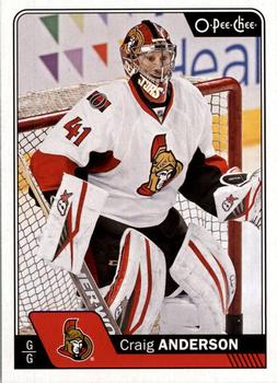 2016-17 O-Pee-Chee #33 Craig Anderson Front