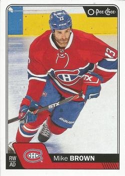 2016-17 O-Pee-Chee #73 Mike Brown Front