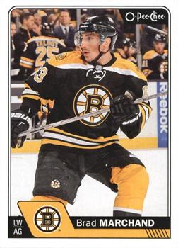 2016-17 O-Pee-Chee #84 Brad Marchand Front