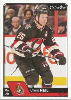 2016-17 O-Pee-Chee #196 Chris Neil Front
