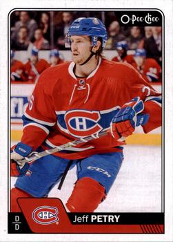 2016-17 O-Pee-Chee #387 Jeff Petry Front