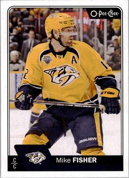 2016-17 O-Pee-Chee #464 Mike Fisher Front