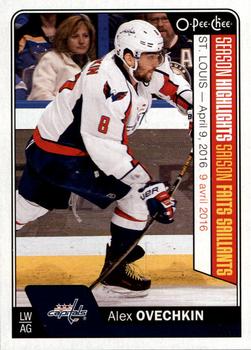 2016-17 O-Pee-Chee #603 Alex Ovechkin Front