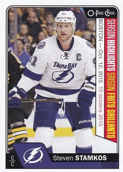 2016-17 O-Pee-Chee #604 Steven Stamkos Front