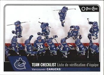 2016-17 O-Pee-Chee #643 Vancouver Canucks Front