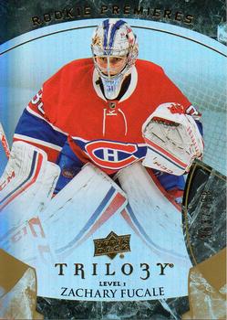 2015-16 SPx - 2015-16 Upper Deck Trilogy Update #202 Zachary Fucale Front