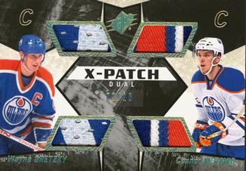 2015-16 SPx - X-Jersey Dual Patch #XD-MG Wayne Gretzky / Connor McDavid Front