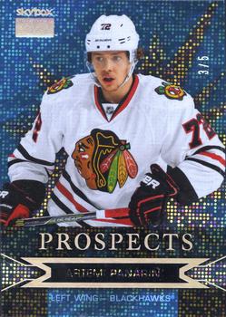 2015-16 Fleer Showcase - SkyBox Premium Prospects Sparkling Diamonds #S8 Artemi Panarin Front