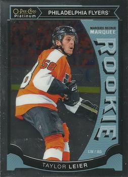2015-16 O-Pee-Chee Platinum - Marquee Rookies #M8 Taylor Leier Front