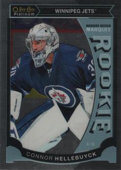 2015-16 O-Pee-Chee Platinum - Marquee Rookies #M36 Connor Hellebuyck Front