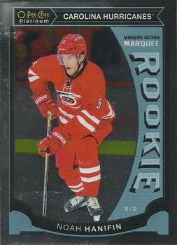2015-16 O-Pee-Chee Platinum - Marquee Rookies #M41 Noah Hanifin Front