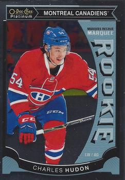 2015-16 O-Pee-Chee Platinum - Marquee Rookies #M46 Charles Hudon Front