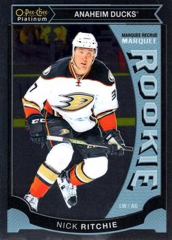 2015-16 O-Pee-Chee Platinum - Marquee Rookies #M49 Nick Ritchie Front