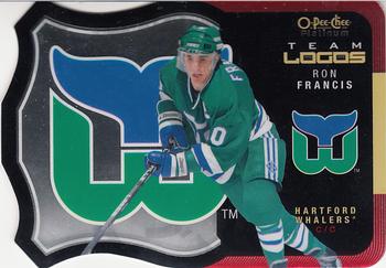 2015-16 O-Pee-Chee Platinum - Team Logo Die Cuts #T-32 Ron Francis Front