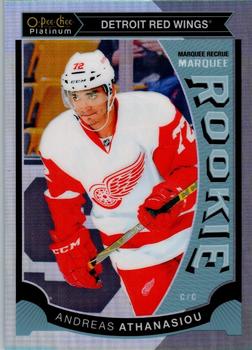 2015-16 O-Pee-Chee Platinum - Marquee Rookies Rainbow #M33 Andreas Athanasiou Front