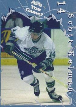 1997-98 Seattle Thunderbirds (WHL) #NNO Scott Kelman Front